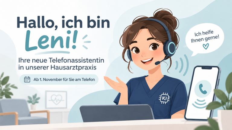 „Hallo, ich bin Leni! – Unsere neue Telefonassistentin stellt sich vor“